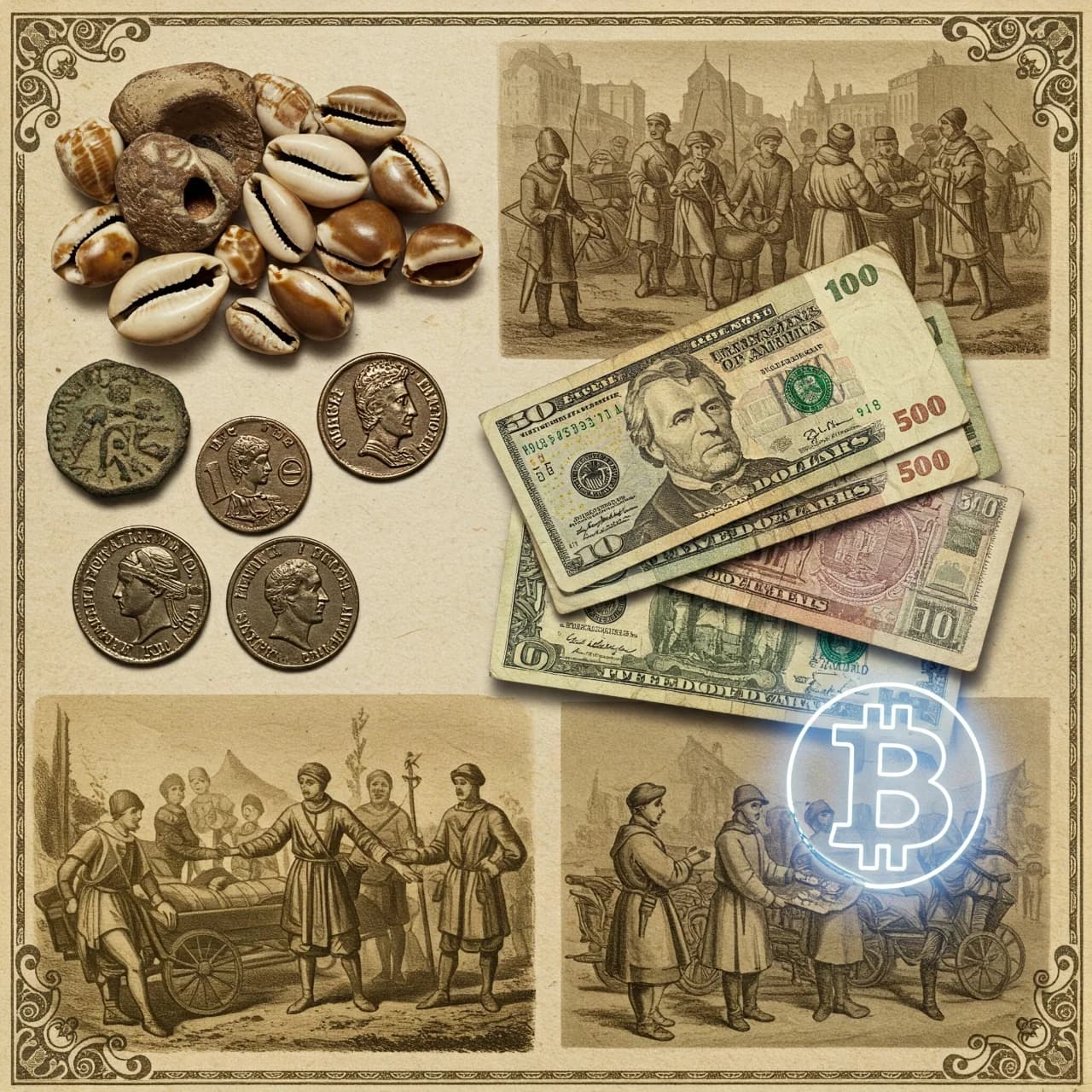 The History of Money: From Barter to Bitcoin – A Financial Evolution